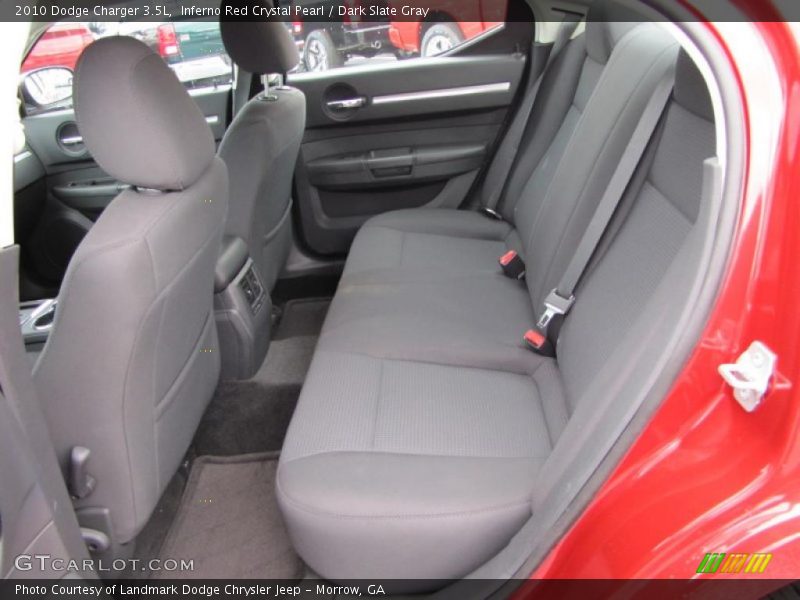 Inferno Red Crystal Pearl / Dark Slate Gray 2010 Dodge Charger 3.5L