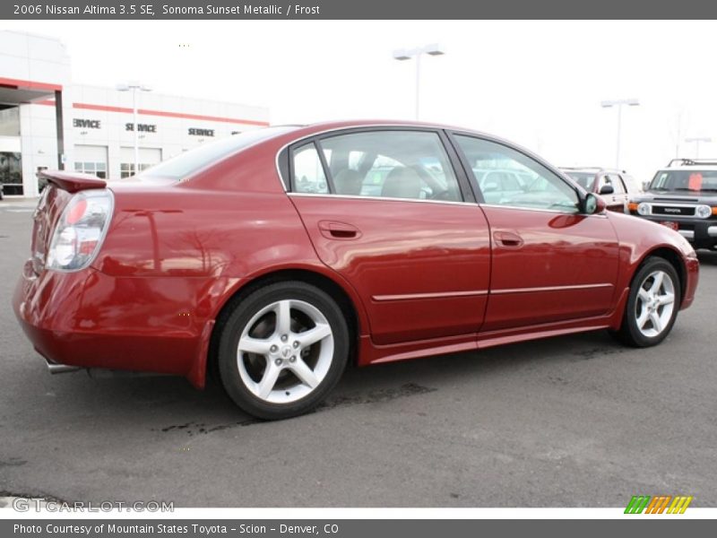 Sonoma Sunset Metallic / Frost 2006 Nissan Altima 3.5 SE