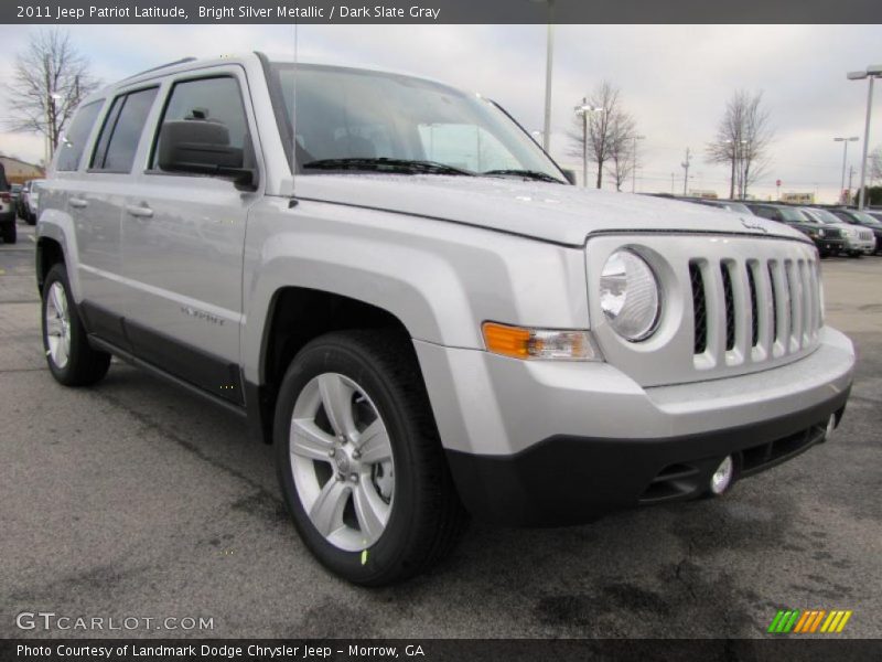 Bright Silver Metallic / Dark Slate Gray 2011 Jeep Patriot Latitude
