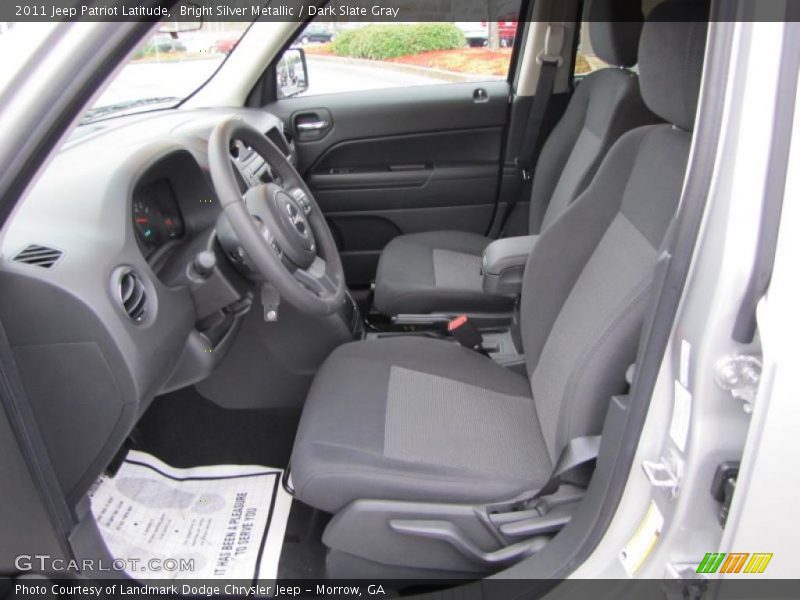 Bright Silver Metallic / Dark Slate Gray 2011 Jeep Patriot Latitude