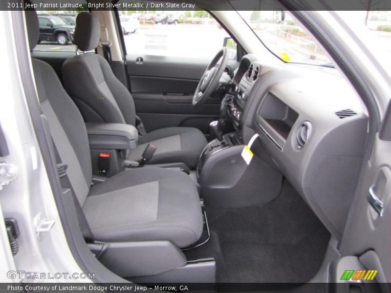 Bright Silver Metallic / Dark Slate Gray 2011 Jeep Patriot Latitude