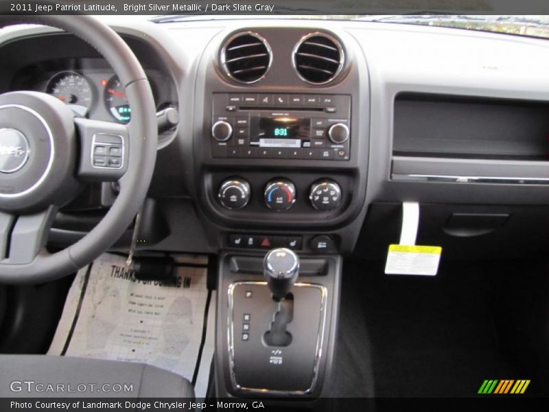 Bright Silver Metallic / Dark Slate Gray 2011 Jeep Patriot Latitude