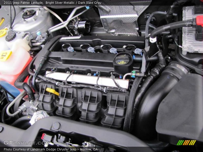 Bright Silver Metallic / Dark Slate Gray 2011 Jeep Patriot Latitude