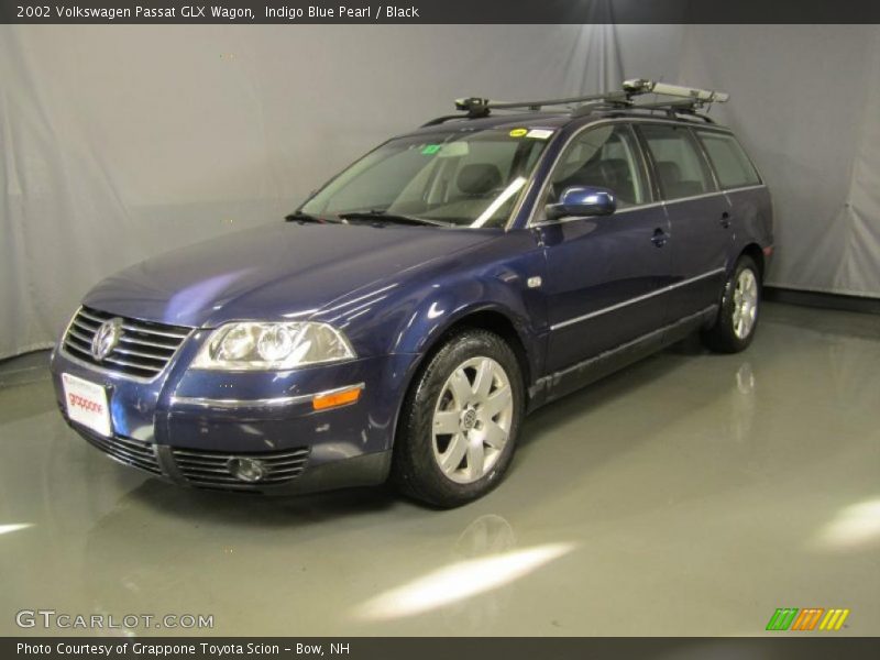 Indigo Blue Pearl / Black 2002 Volkswagen Passat GLX Wagon