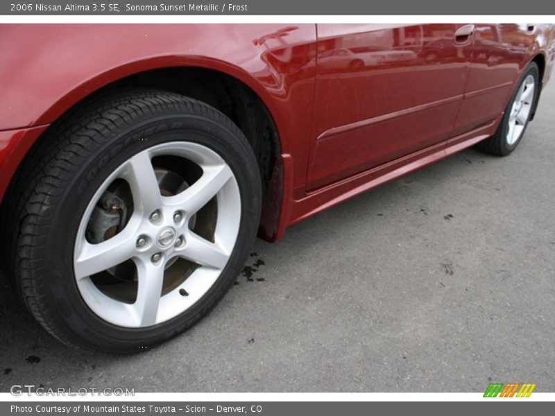 Sonoma Sunset Metallic / Frost 2006 Nissan Altima 3.5 SE