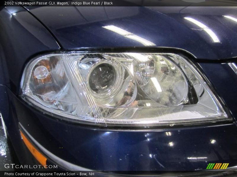 Indigo Blue Pearl / Black 2002 Volkswagen Passat GLX Wagon