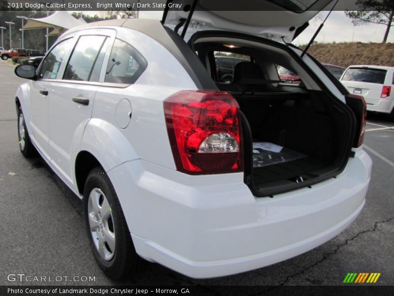 Bright White / Dark Slate Gray 2011 Dodge Caliber Express
