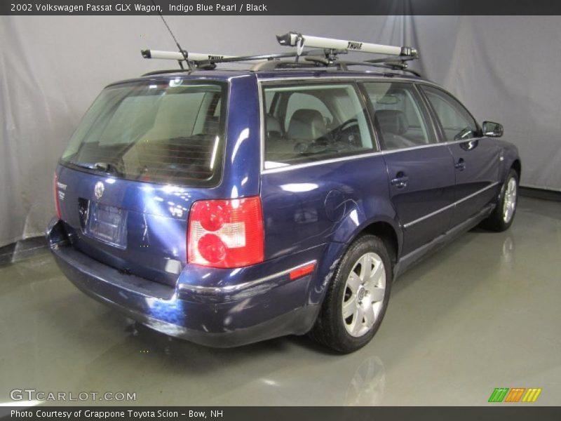 Indigo Blue Pearl / Black 2002 Volkswagen Passat GLX Wagon