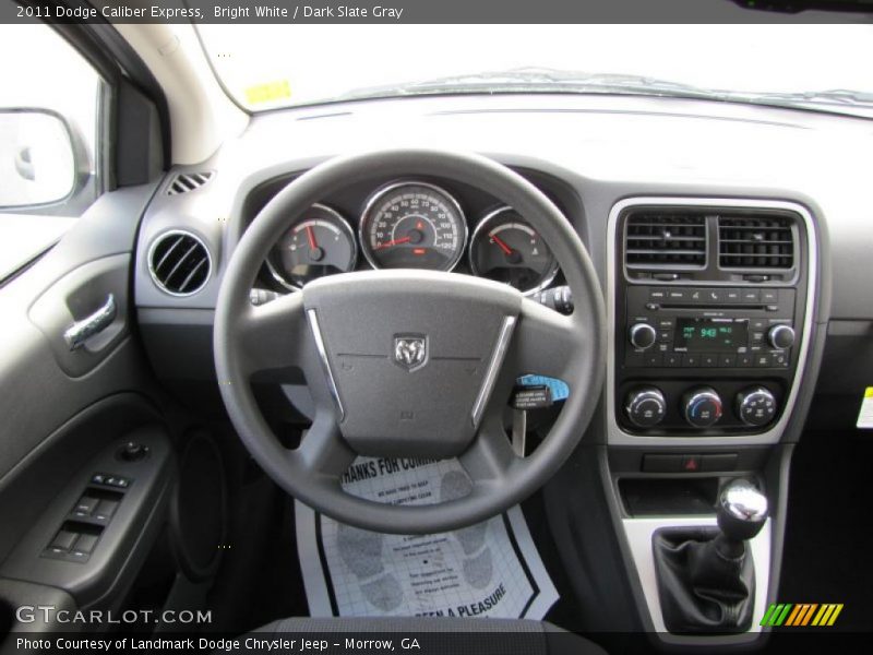 Dashboard of 2011 Caliber Express