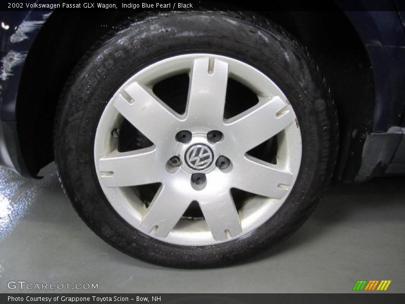 Indigo Blue Pearl / Black 2002 Volkswagen Passat GLX Wagon