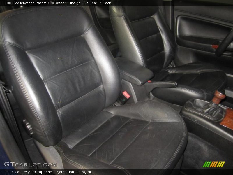 Indigo Blue Pearl / Black 2002 Volkswagen Passat GLX Wagon