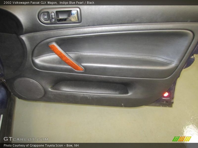 Indigo Blue Pearl / Black 2002 Volkswagen Passat GLX Wagon