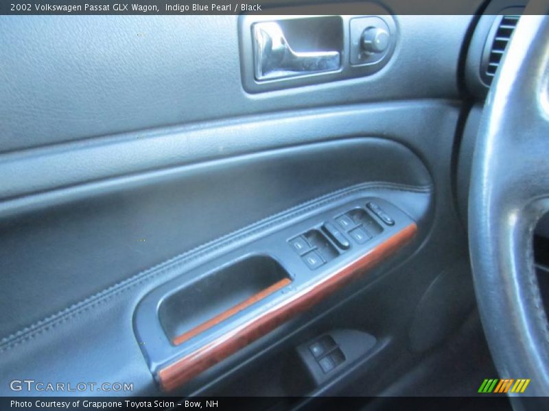 Indigo Blue Pearl / Black 2002 Volkswagen Passat GLX Wagon