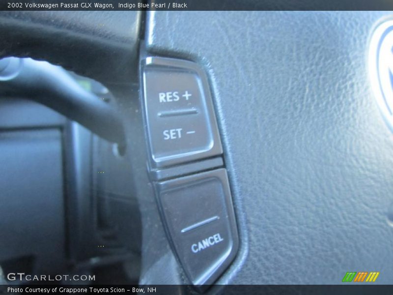Indigo Blue Pearl / Black 2002 Volkswagen Passat GLX Wagon