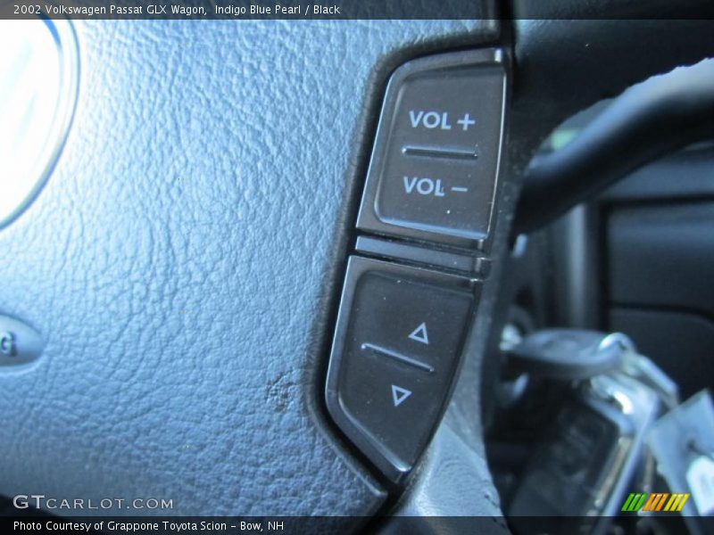 Indigo Blue Pearl / Black 2002 Volkswagen Passat GLX Wagon