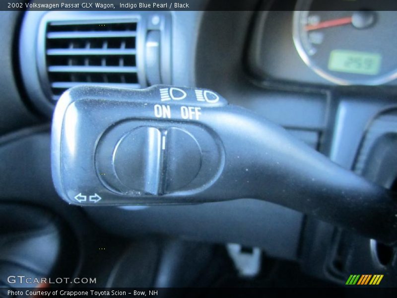 Indigo Blue Pearl / Black 2002 Volkswagen Passat GLX Wagon