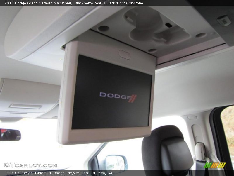 Blackberry Pearl / Black/Light Graystone 2011 Dodge Grand Caravan Mainstreet