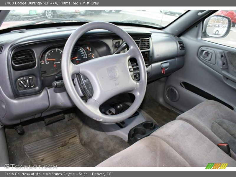  2000 Durango SLT 4x4 Mist Gray Interior