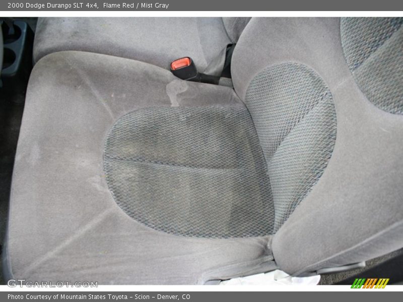 Flame Red / Mist Gray 2000 Dodge Durango SLT 4x4