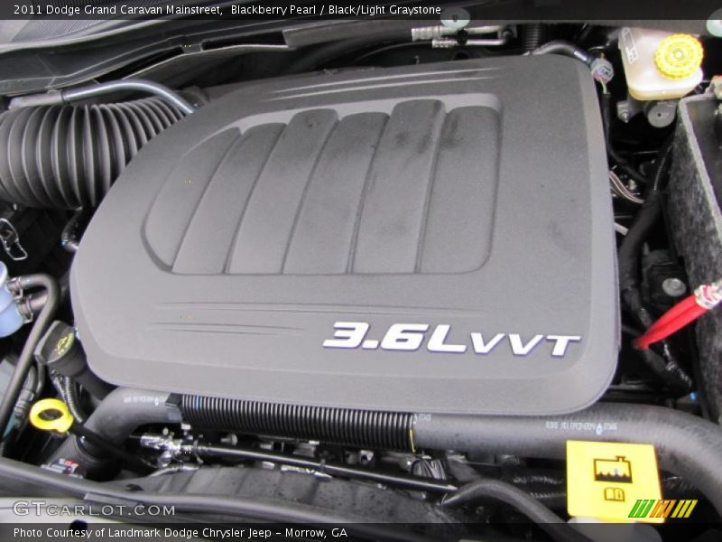  2011 Grand Caravan Mainstreet Engine - 3.6 Liter DOHC 24-Valve VVT Pentastar V6