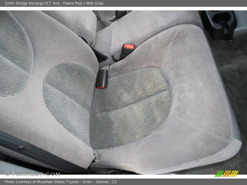 Flame Red / Mist Gray 2000 Dodge Durango SLT 4x4
