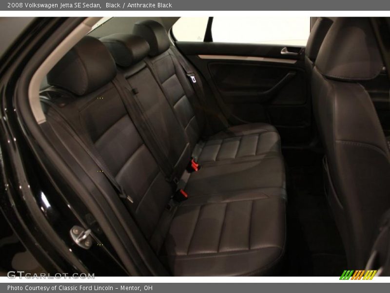 Black / Anthracite Black 2008 Volkswagen Jetta SE Sedan