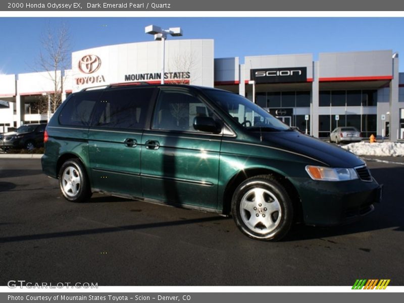 Dark Emerald Pearl / Quartz 2000 Honda Odyssey EX