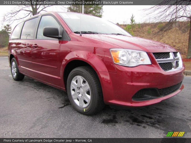 Front 3/4 View of 2011 Grand Caravan Express
