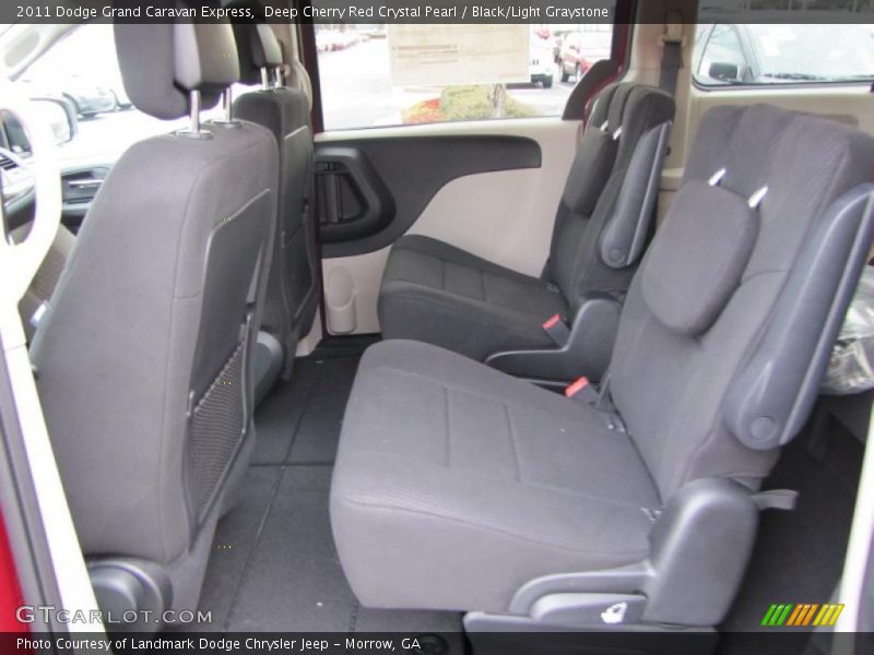  2011 Grand Caravan Express Black/Light Graystone Interior