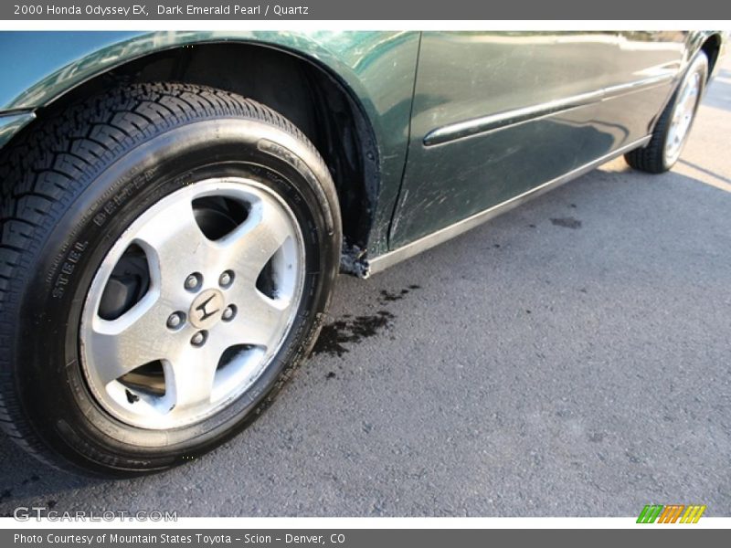 Dark Emerald Pearl / Quartz 2000 Honda Odyssey EX