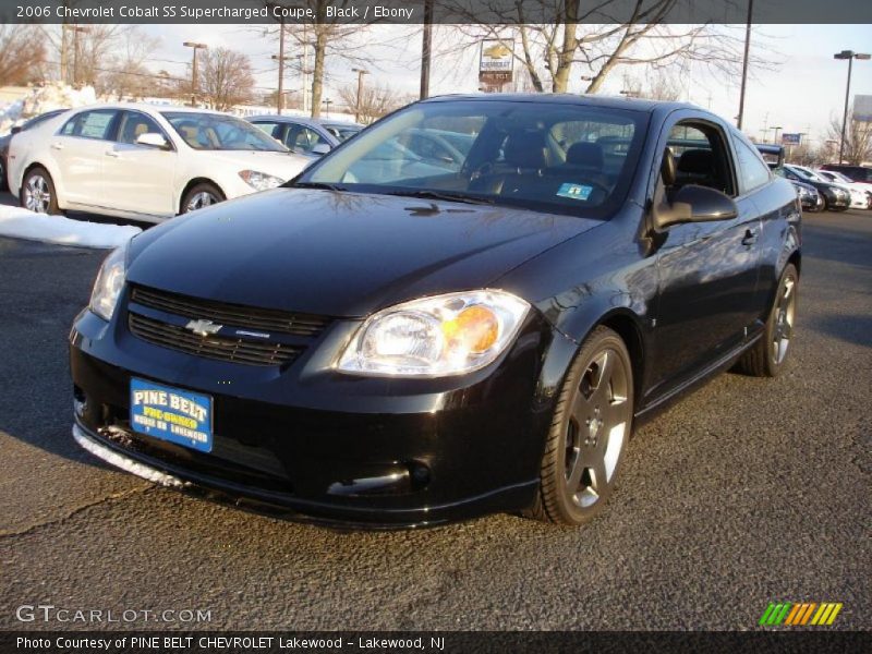 Black / Ebony 2006 Chevrolet Cobalt SS Supercharged Coupe