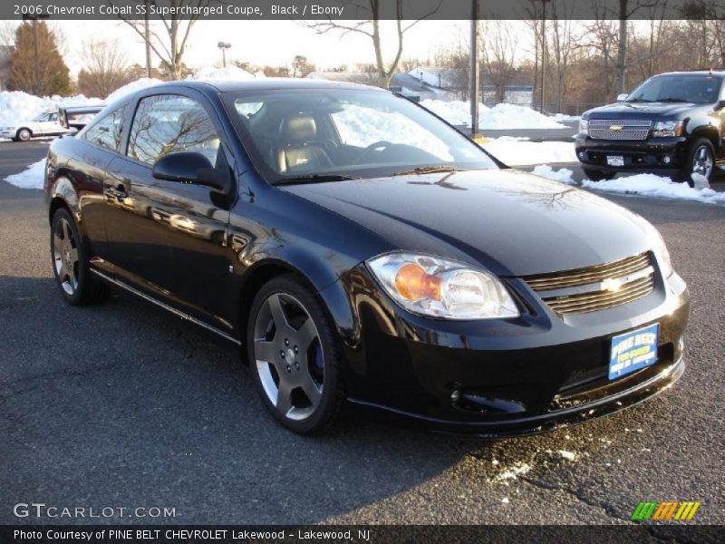 Black / Ebony 2006 Chevrolet Cobalt SS Supercharged Coupe