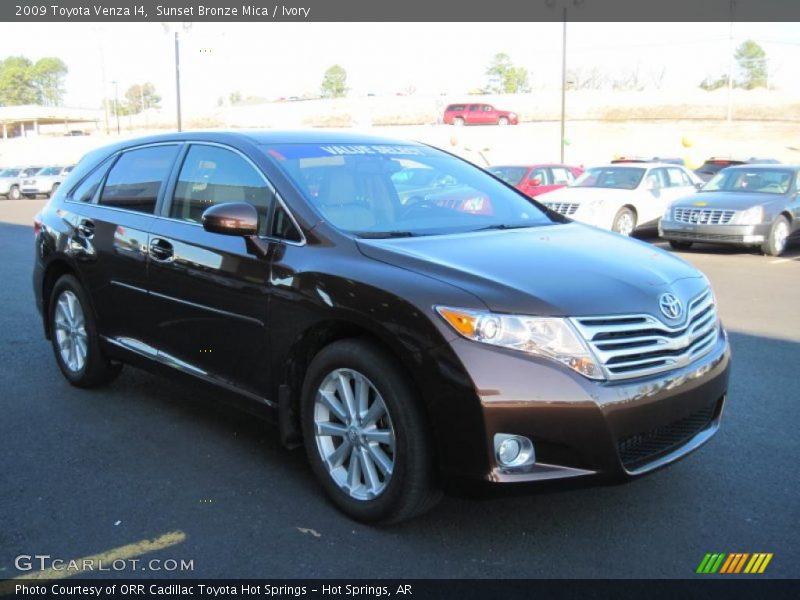Sunset Bronze Mica / Ivory 2009 Toyota Venza I4