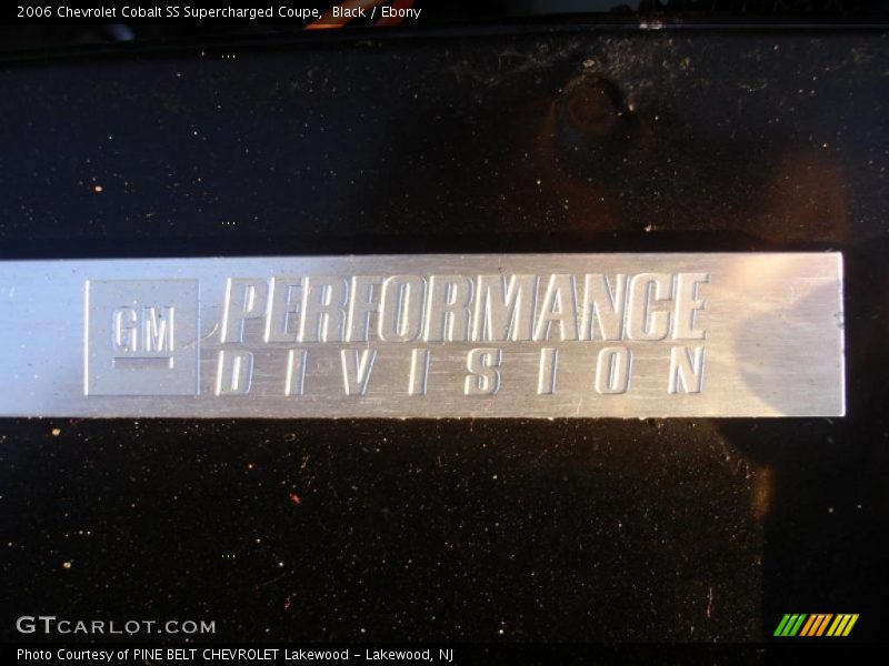  2006 Cobalt SS Supercharged Coupe Logo