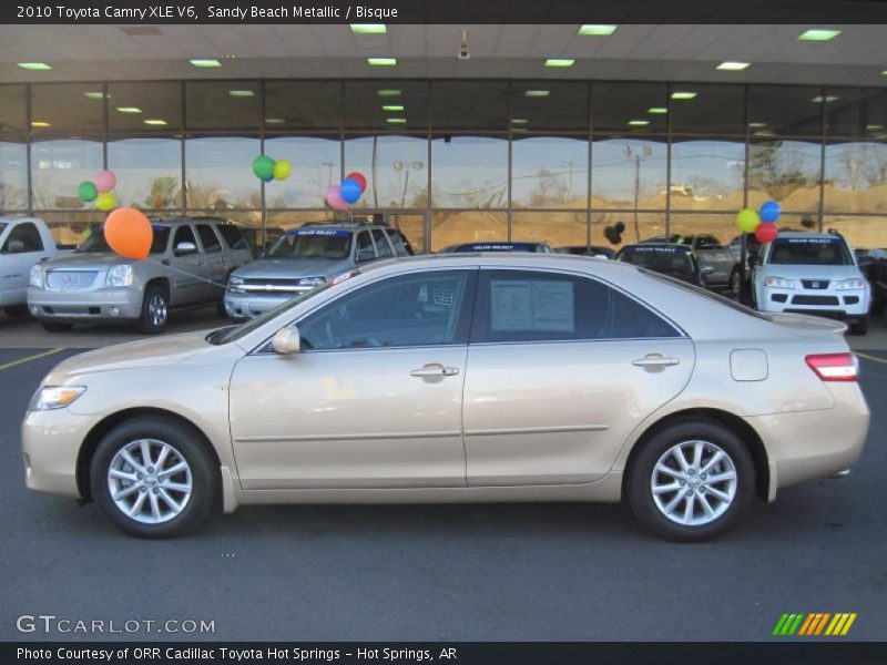 Sandy Beach Metallic / Bisque 2010 Toyota Camry XLE V6