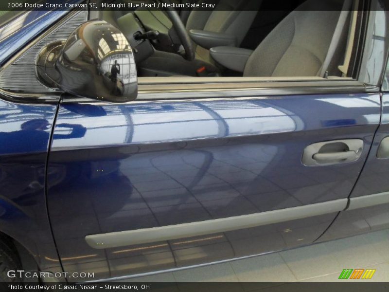 Midnight Blue Pearl / Medium Slate Gray 2006 Dodge Grand Caravan SE