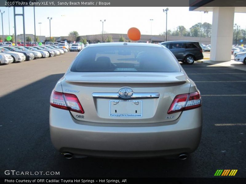 Sandy Beach Metallic / Bisque 2010 Toyota Camry XLE V6