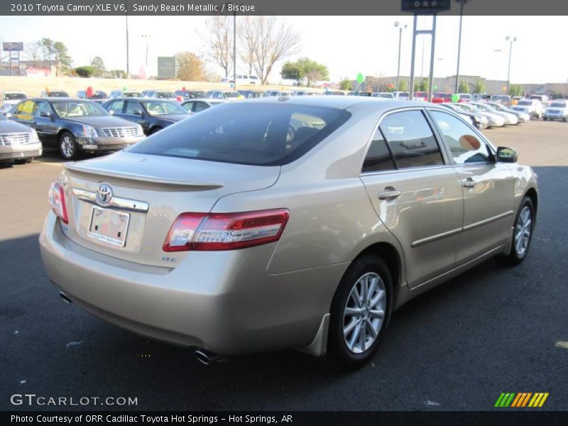 Sandy Beach Metallic / Bisque 2010 Toyota Camry XLE V6