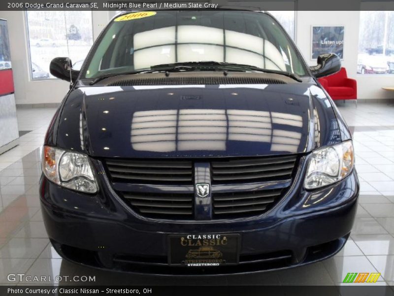 Midnight Blue Pearl / Medium Slate Gray 2006 Dodge Grand Caravan SE