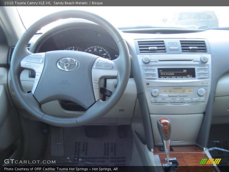 Sandy Beach Metallic / Bisque 2010 Toyota Camry XLE V6