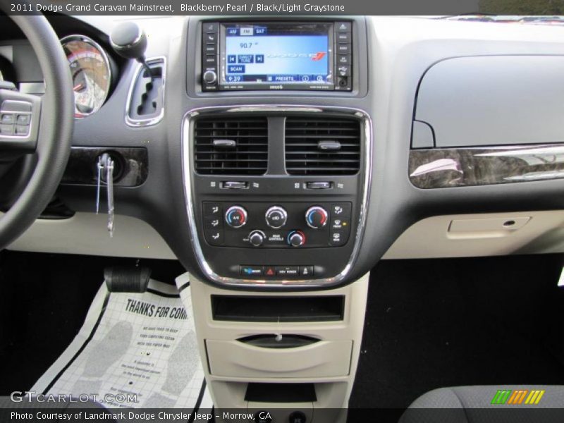Controls of 2011 Grand Caravan Mainstreet