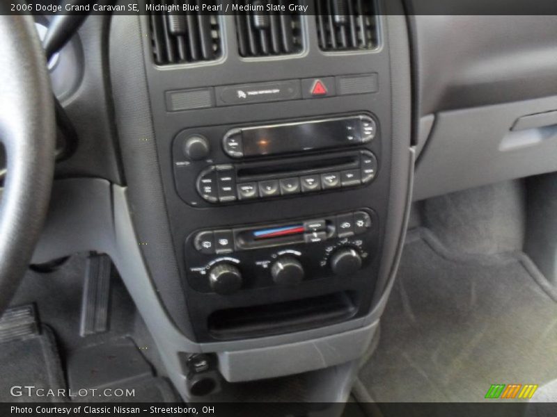 Midnight Blue Pearl / Medium Slate Gray 2006 Dodge Grand Caravan SE