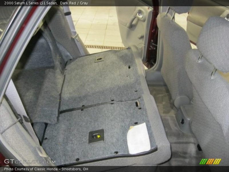 Dark Red / Gray 2000 Saturn L Series LS1 Sedan