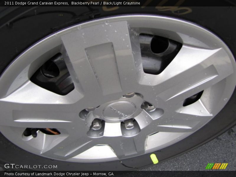 Blackberry Pearl / Black/Light Graystone 2011 Dodge Grand Caravan Express