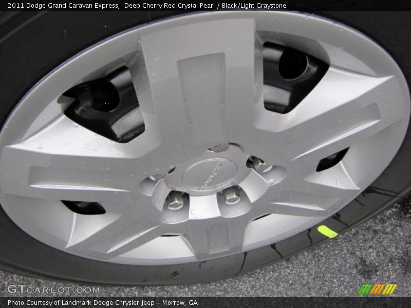 Deep Cherry Red Crystal Pearl / Black/Light Graystone 2011 Dodge Grand Caravan Express