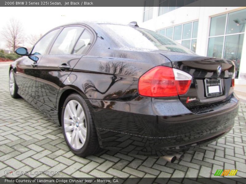 Jet Black / Black 2006 BMW 3 Series 325i Sedan