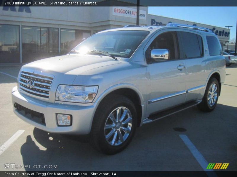 Silver Indulgence / Charcoal 2008 Infiniti QX 56 4WD