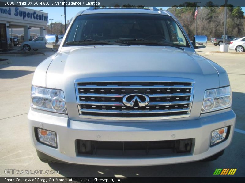 Silver Indulgence / Charcoal 2008 Infiniti QX 56 4WD