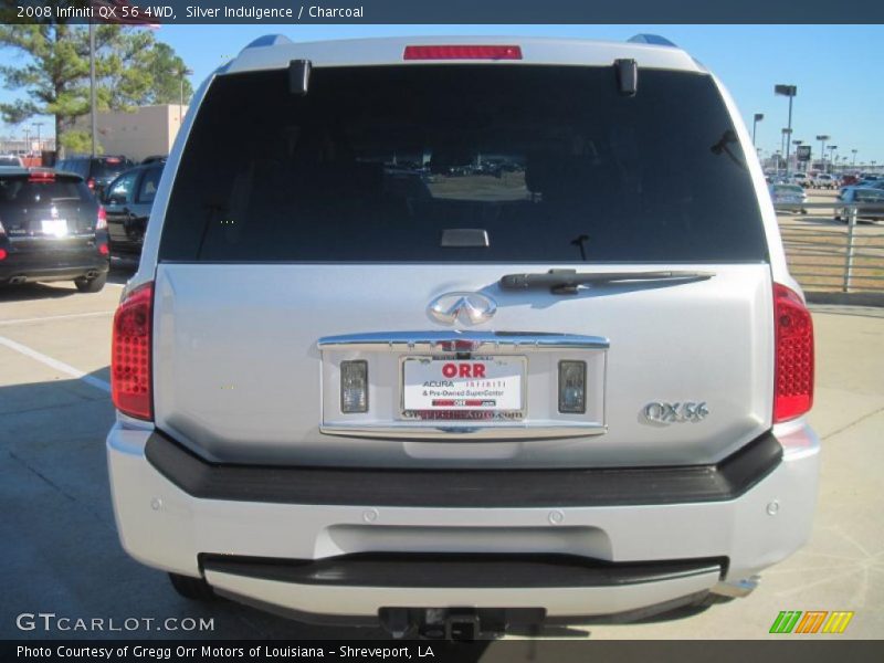 Silver Indulgence / Charcoal 2008 Infiniti QX 56 4WD
