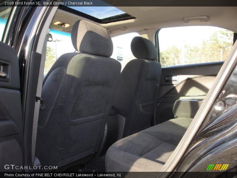 Black Ebony / Charcoal Black 2008 Ford Fusion SE